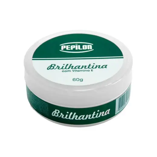 Brilhantina Pomada Modeladora Com Vitamina E 60G - Pepilon