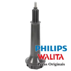 Eixo Acionamento Original Cinza / Preto Philips Walita Ri7630 Ri7631 Ri7632 Ri7636 Processador