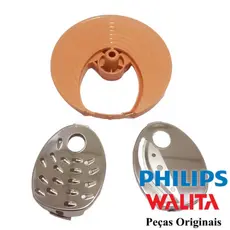 Disco 2 Lâminas Original Processador Philips Walita Ri7300 Ri7301 RI7302 RI7303 RI7304
