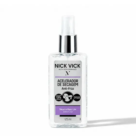 Fluído Liso Extremo NICK VICK Acelerador De Secagem 125ml