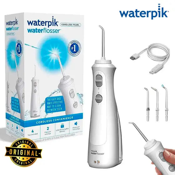 Irrigador Oral Portátil Waterpik Cordless Pearl WP13