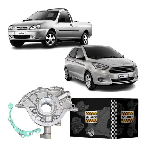 Bomba De Óleo Ford Fiesta Zetec Rocam 1.0/1.6 8v 1999/2013