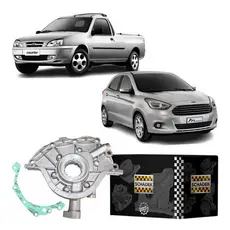 Bomba De Óleo Ford Fiesta Zetec Rocam 1.0/1.6 8v 1999/2013