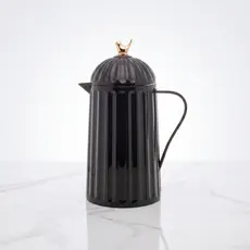 Garrafa Térmica Preta Bird Passarinho Wolff 600ml Café Mesa Posta