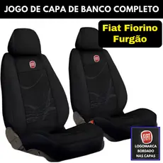 Capa Para Banco Tecido Groso Original Fiat Fiorino Furgão 1990 À 2024 Universal