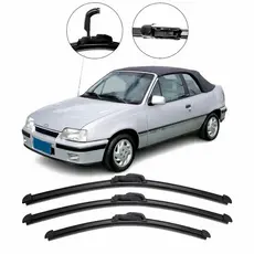 Kit 2 Palhetas Limpador de Para-brisa Dianteiro 18”/18” para Kadett 1989 a 1998