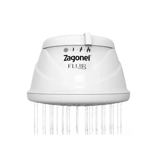 Chuveiro Elétrico Fluir 4t Branco 220v 6800w - Zagonel