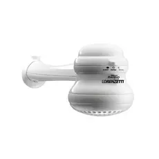 Chuveiro Ducha Elétrico Banho Branco Cano 220v Lorenzetti
