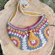 Bolsa Pochete de Crochê | Estilo, Conforto e Charme Natural alça regulável