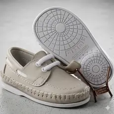 Sapato Mocassim Infantil Bebê Masculino Estilo Social  Macio e Confortável Perfeito para Batizado Festa e Passeio