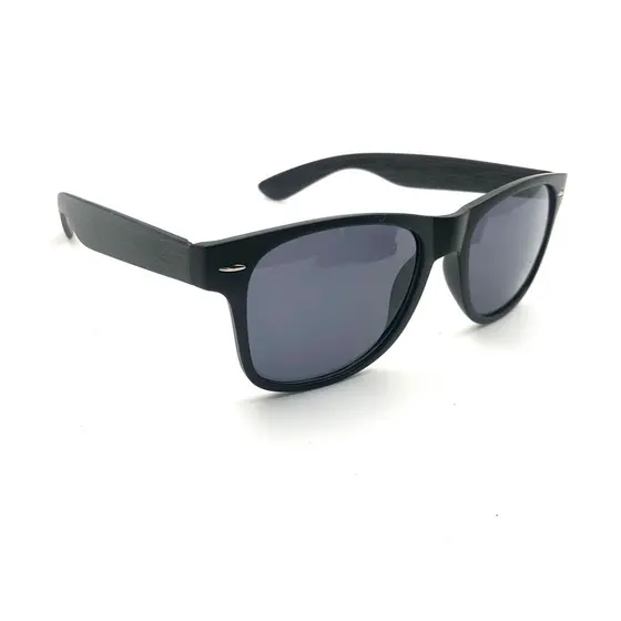 Óculos De Sol Masculino Santorini Polarizado Haste Bambu Promoção