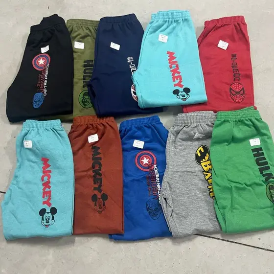 Kit 3 Calças Infantil Menino Moletom Masculino Roupas Infantis