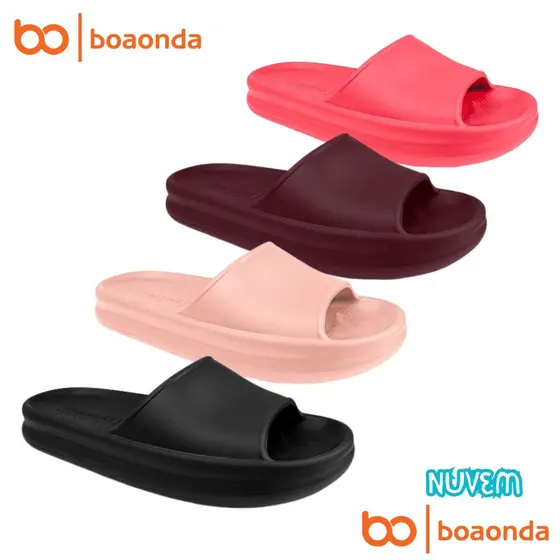 Chinelo Nuvem Boa Onda Feminino Slide Vibe Confortavel