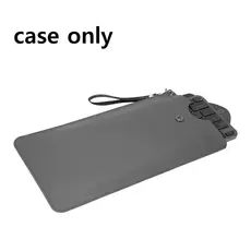 Bolsa De Teclado De Armazenamento De Couro Geekria Para MX Keys Mini , Mágico , Teclas Pebble 2 K380s , Capa Protetora À