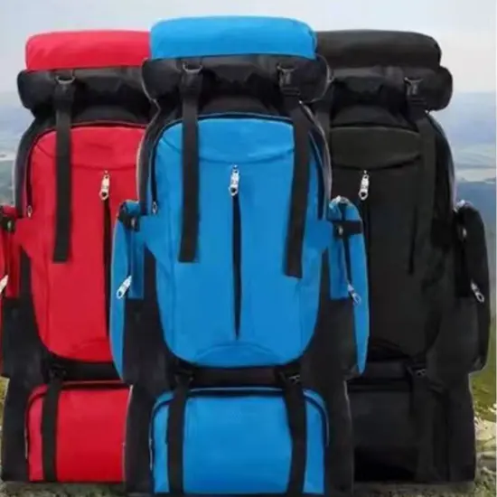 Mochila Impermeável Camping 75L Reforçada Cargueira Trilha Viagem