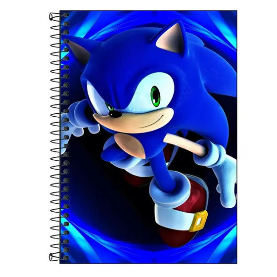 Kit 4 cadernos universitario espiral 80 folhas personalizado