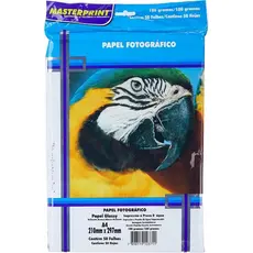 Papel Fotográfico A4 50fls Brilho 180g Excelente Resolução