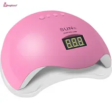 Cabine De Unhas Estufa Forninho Led/Uv Sun 5 Digital 48w Bivolt 24 Leds Unha Gel Acrígel