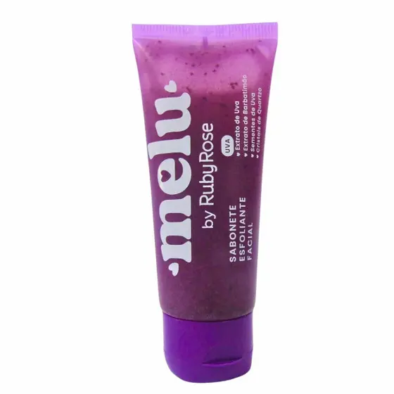 Sabonete Esfoliante Facial Melu RR4400-3 Uva Ruby Rose