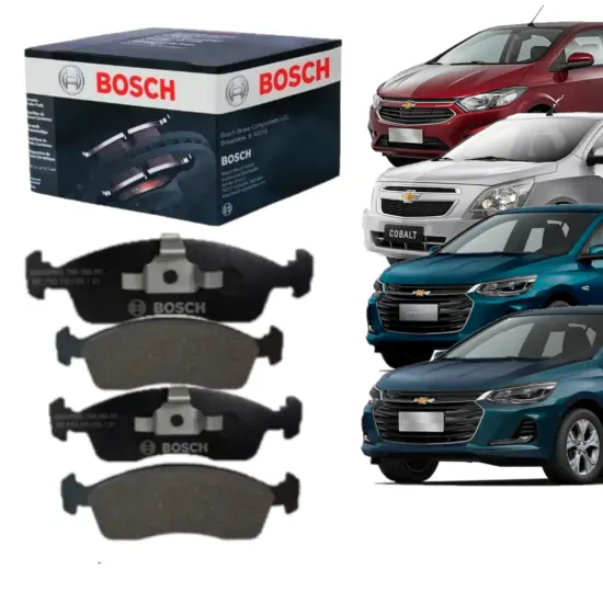 Pastilha Freio Dianteira Onix 1.0 1.4 2012/2019 Bosch Original