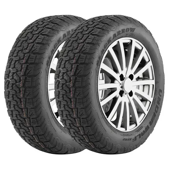 KIT 2 Pneus Black Arrow Under Wolf AT02 205/60 R16 AT Aro 16 92V