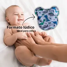 Bolsa Térmica com Sementes Compressa Quente e Fria Alívio de Cólica Bebê e Adulto