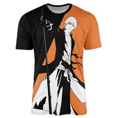 Camisa Anime Ichigo BLEACH Sennen Kessen hen W0054