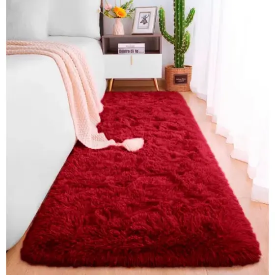 Passadeira Felpudas pra Quarto cama