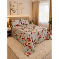 Jogo de Lençol Bolinha Cama Queen/Casal Box Premium Poá 4PÇ Percal Flex 180 Fios Macio Elegante