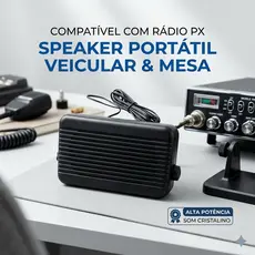 Caixa de som acústica radio transceptor amador px vhf uhf Alto Falante Externo Acústico Transmissor