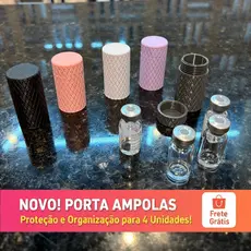 Kit 2 Porta Ampolas Organizador Para Tirze e Semaglutida - Proteção e Segurança Premium