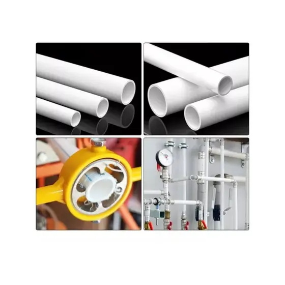 Kit Tarraxa 6 Peças Cano Tubo Pvc Rosca 1/2 3/4 1 Polegada
