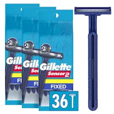 [Entrega 24 horas]Lâminas Descartáveis Gillette2 Para Homens , Desliza sobre a pele com água, minimizando a irritação