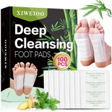 [Entrega 24 horas]Pensos para os pés com óleo de gengibre e carvão de bambu​ - Promovem o sono e relaxam os músculos.