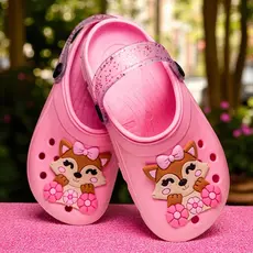 Babuche Infantil Menina Criança Confortavel Raposa Leve Delicado