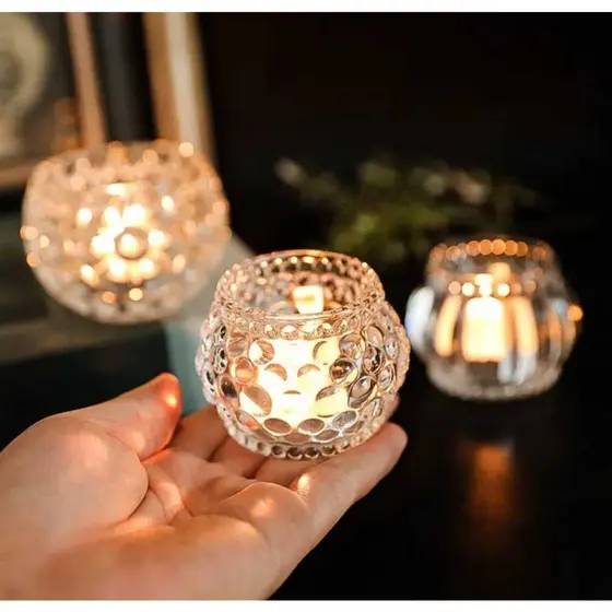 Castiçal + Vela Inclusa Elegante Decoração Casamento Jantar Festa mães Decorativo Luxo Mesa Posta