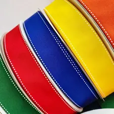 Fita Pespontada YAMA RIBBON Números 2, 5 e 9 Laços Tiaras 5 metros