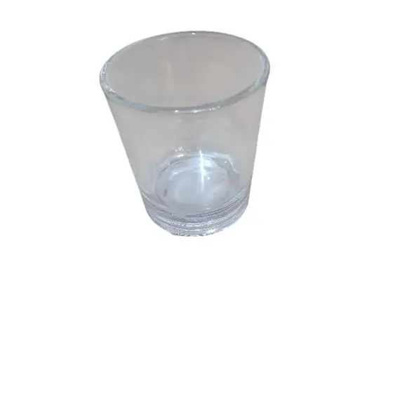 2-copos de vidro porta vela