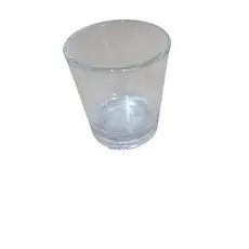 2-copos de vidro porta vela