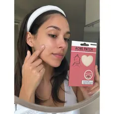 Adesivo Hidrocoloide para Espinhas e Acnes Formatos Aleatórios Fofinhos Discretos Cartela