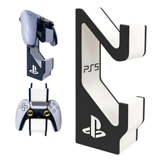 Suporte De Controle Duplo Compativel Ps5 Acessório Gamer