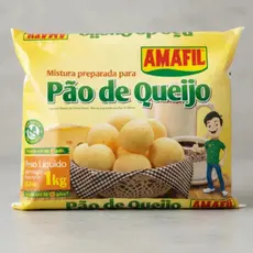 Mistura Pão De Queijo Amafil 1kg | Fácil E Sabor Caseiro