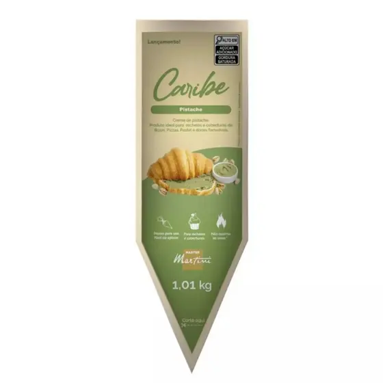Recheio de Pistache Caribe Bisnaga 1,01kg Master Martini