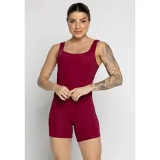 Macaquinho Fitness Tecido Super Premium com Zero Transparência Moda Gringa