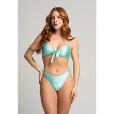 Biquíni Canelado Sem Bojo Feminino Verão Amarração