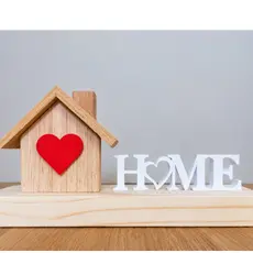 Enfeite Decorativo Casa Home Coração Decoração Sala Quarto Aparador