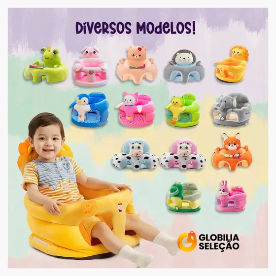 🔥Assento de Sofá Infantil Cadeira Alimentação Bebê Cadeirinha Sofázinho Almofada Bebê Multiuso Descanso Menino e Menina