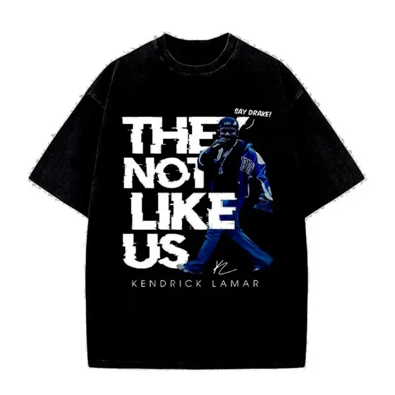 Camisa vintage rapper kendrick lamar álbum merch Blusa Hip hop Camiseta 100% Algodão