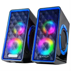 Caixa Caixinha de Som Subwoofer Gamer Led Chroma Mac Computador P2 Tv Pc Usb