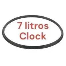 Borracha panela de pressao Tp original clock 7 litros.